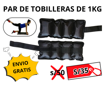 TOBILLERAS DE ARENA DE 1 KG